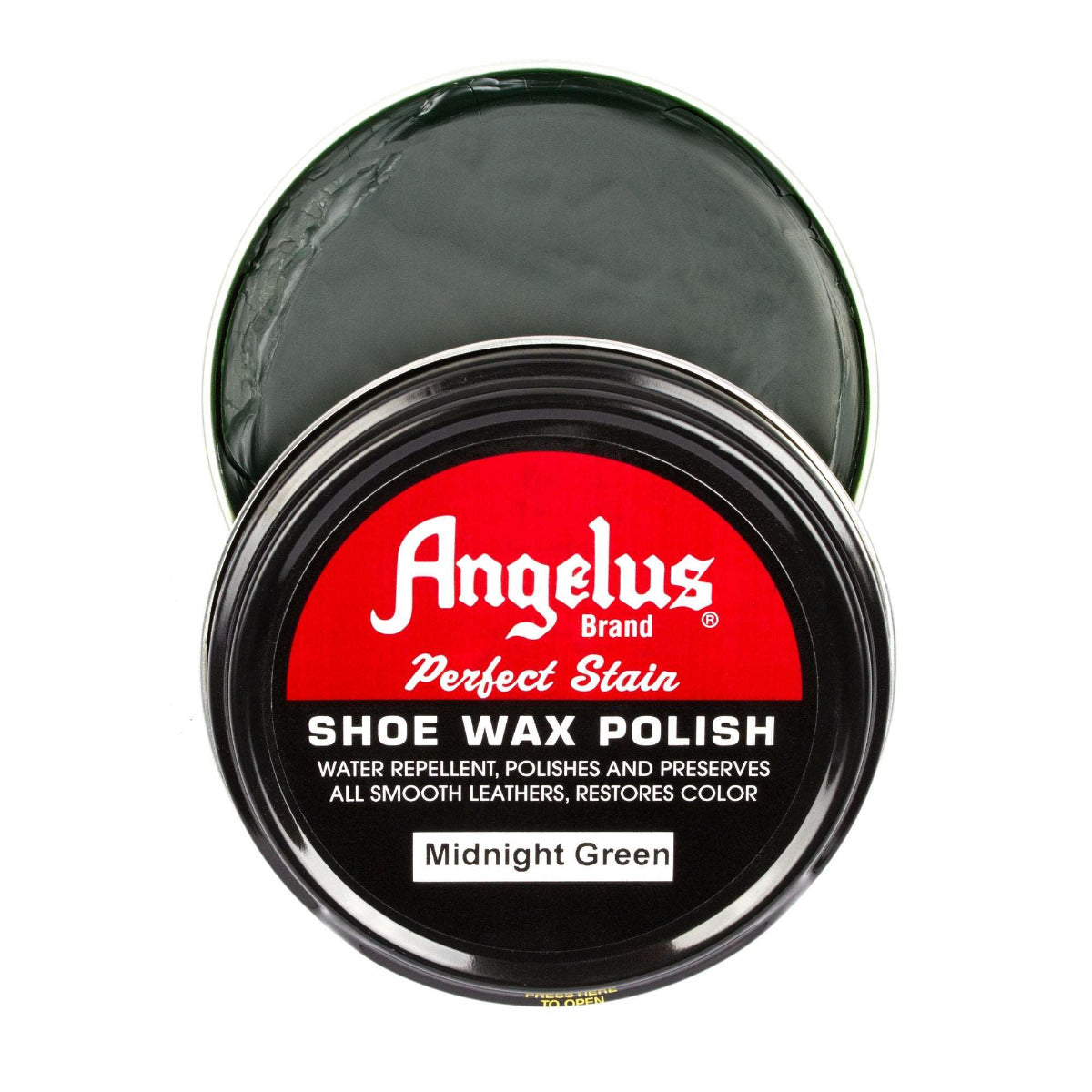 Angelus Shoe Wax Polish Κερί Παπουτσιών Midnight Green 88 ml