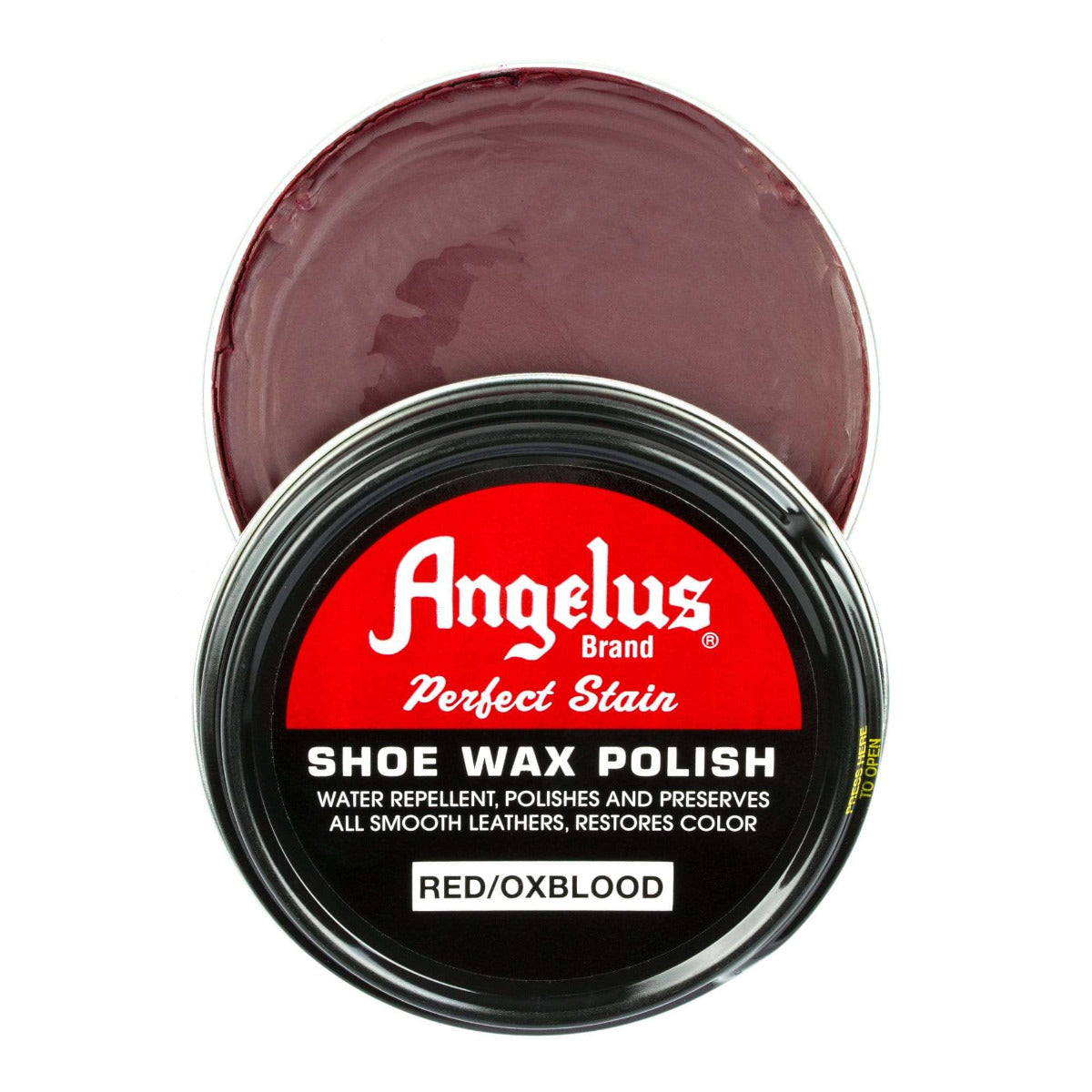 Angelus Shoe Wax Polish Κερί Παπουτσιών Oxblood Red 88 ml