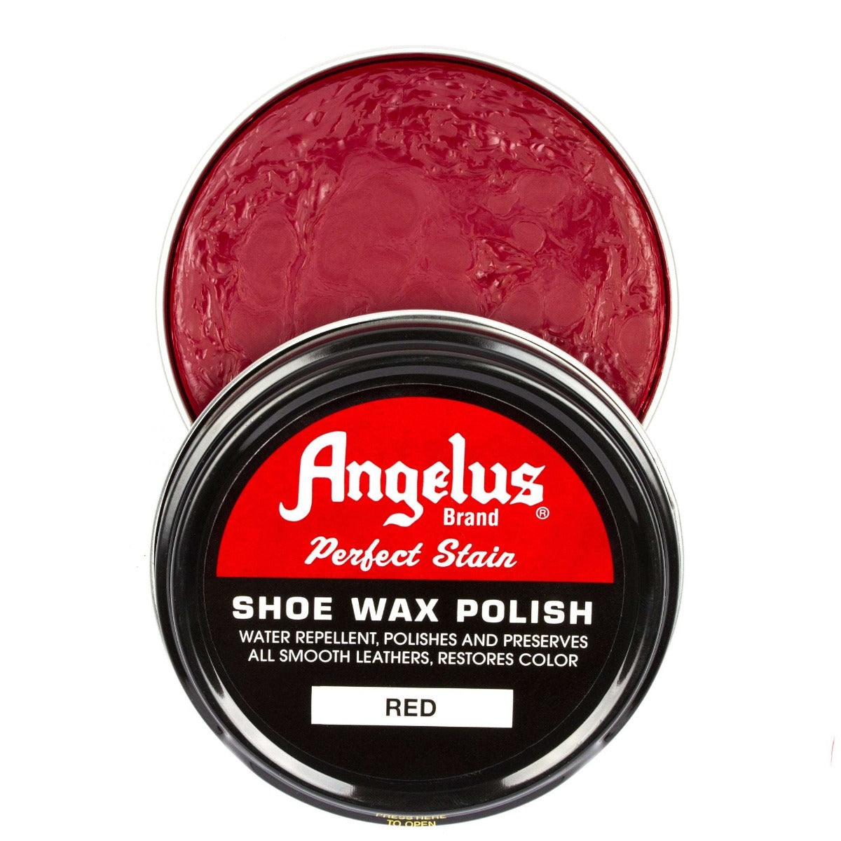 Angelus Shoe Wax Polish Κερί Παπουτσιών Κόκκινο 88 ml