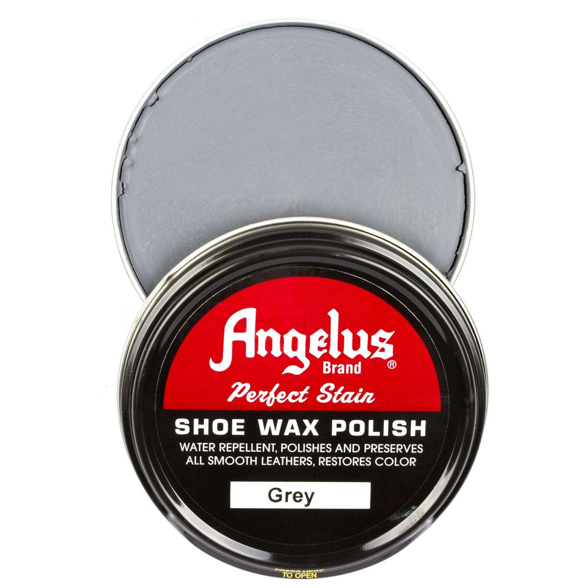 Angelus Shoe Wax Polish Κερί Παπουτσιών Γκρι 88 ml