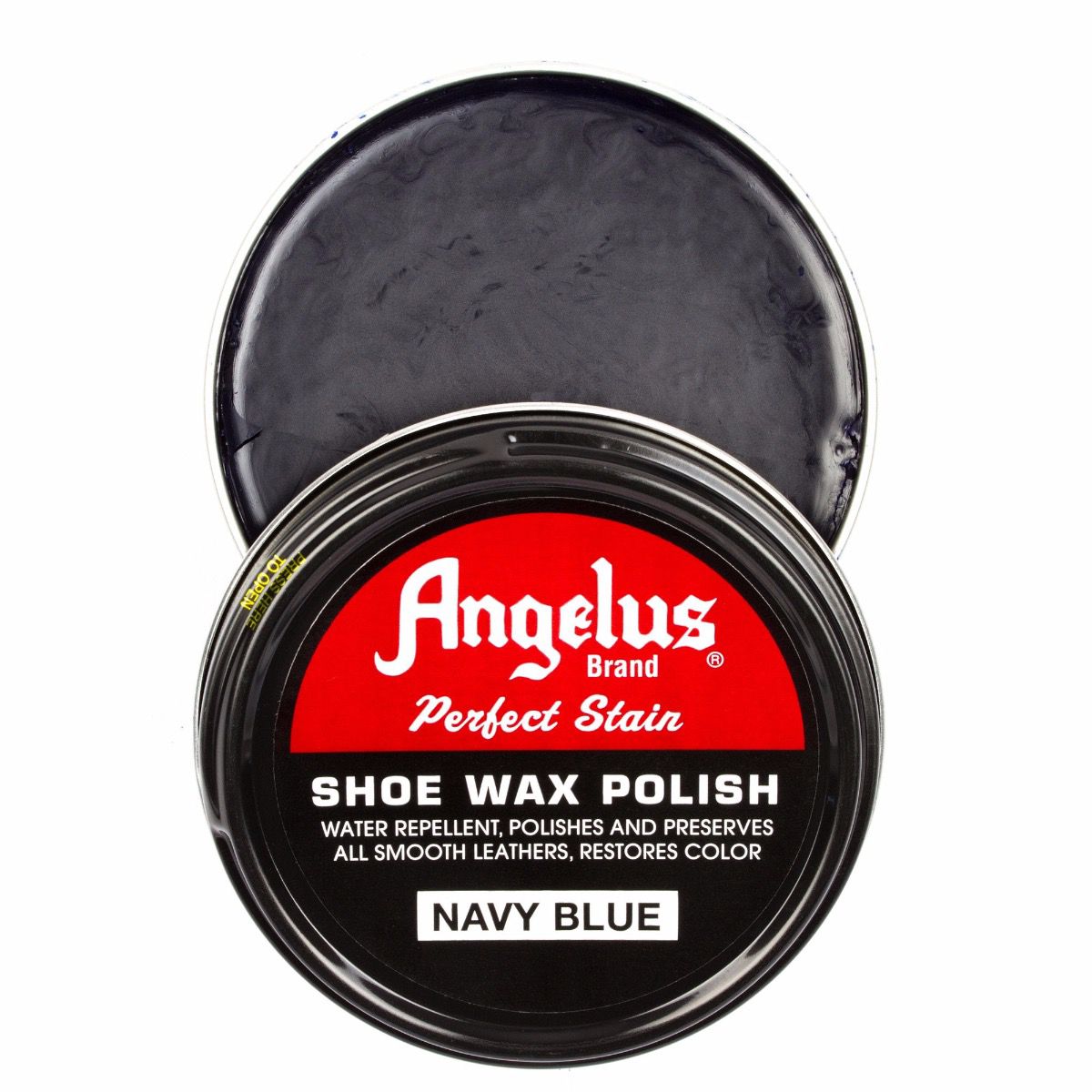 Angelus Shoe Wax Polish Κερί Παπουτσιών Navy Blue 88 ml