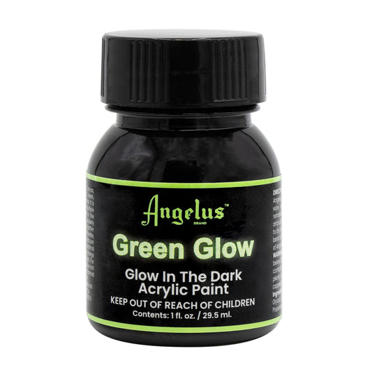 Angelus Green Glow In The Dark Βαφή Δέρματος 1oz