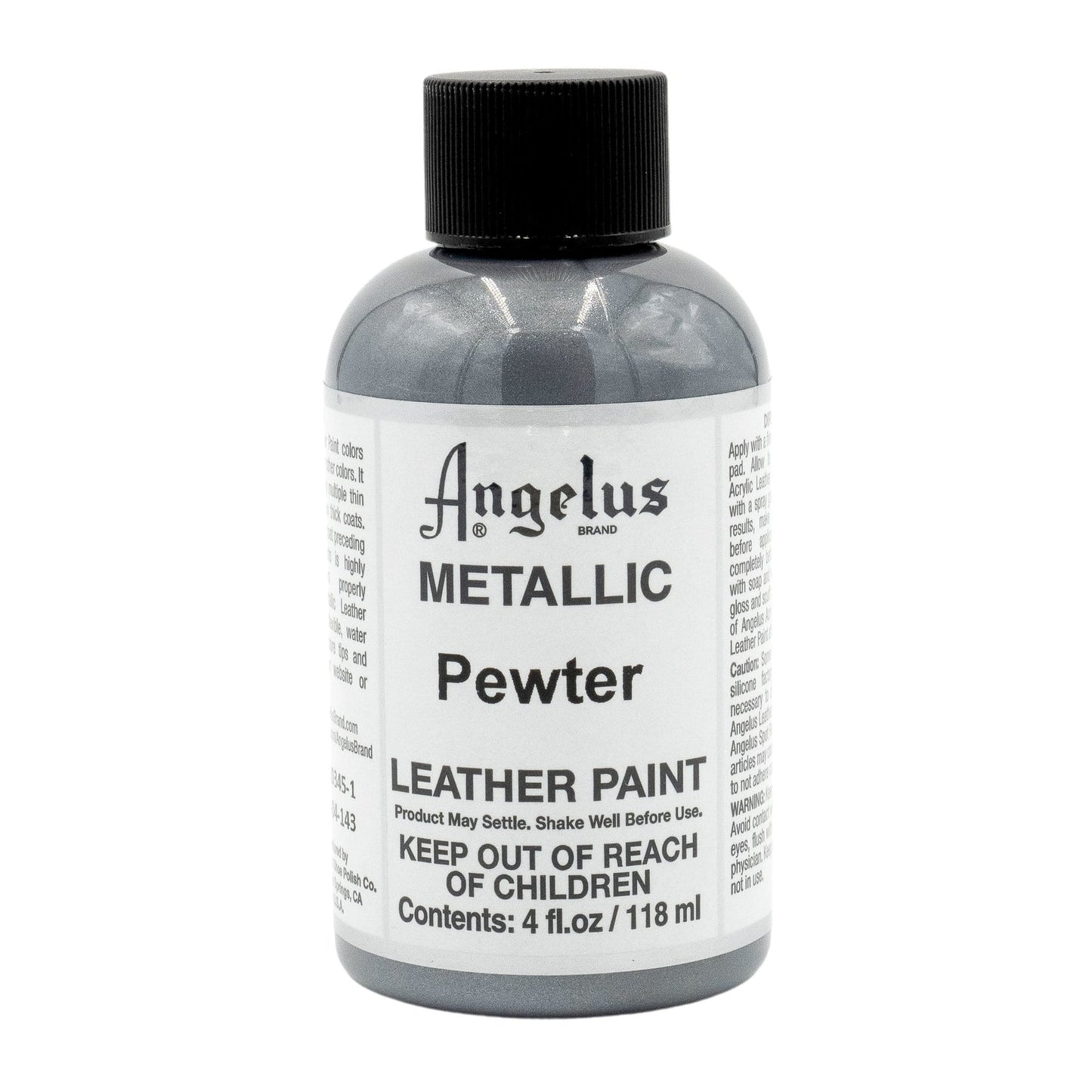Angelus Leather Paint Pewter Χρώμα Δέρματος