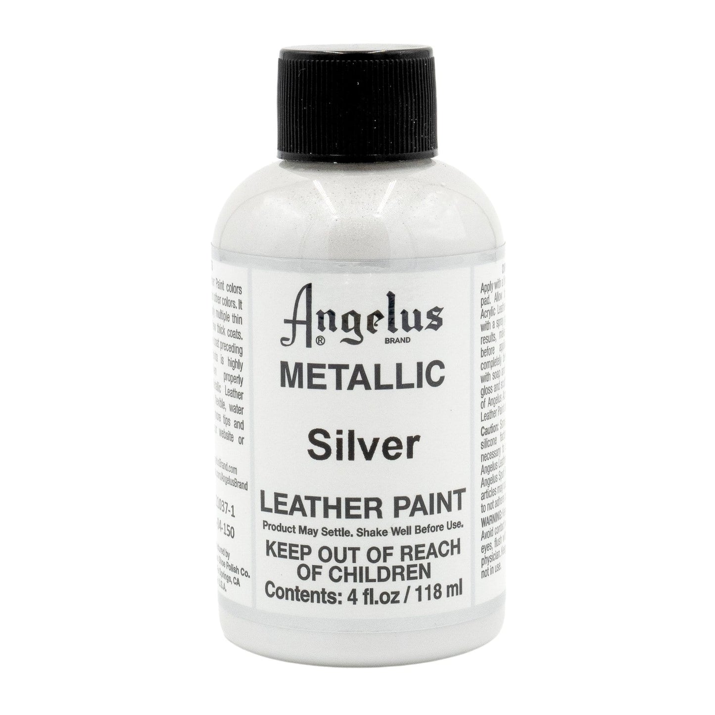 Angelus Leather Paint Silver Χρώμα Δέρματος