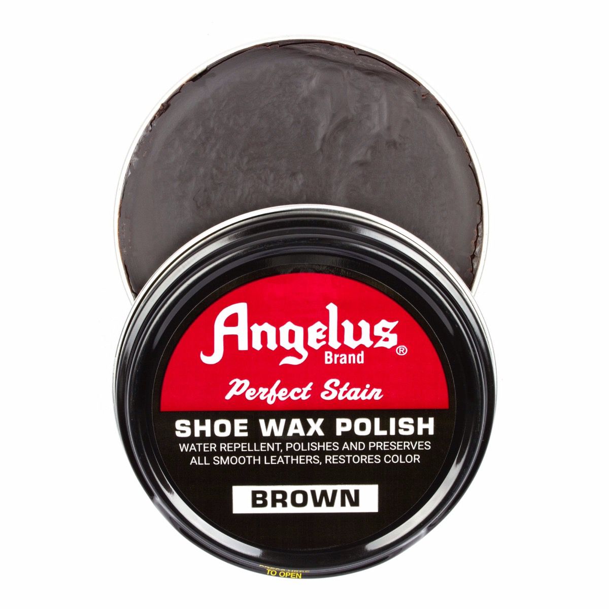 Angelus Shoe Wax Polish Κερί Παπουτσιών Καφέ 88 ml