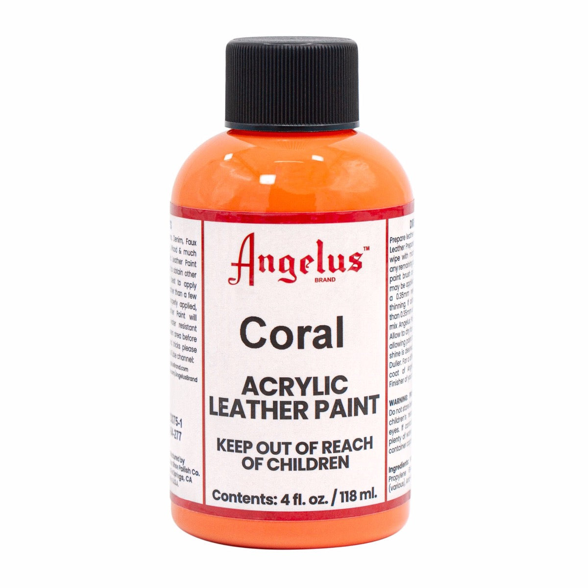 Angelus Leather Paint Coral Χρώμα Δέρματος