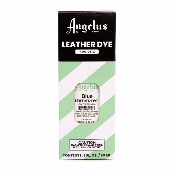 Angelus Low VOC Leather Dye Βαφή Δέρματος Μπλε 88ml