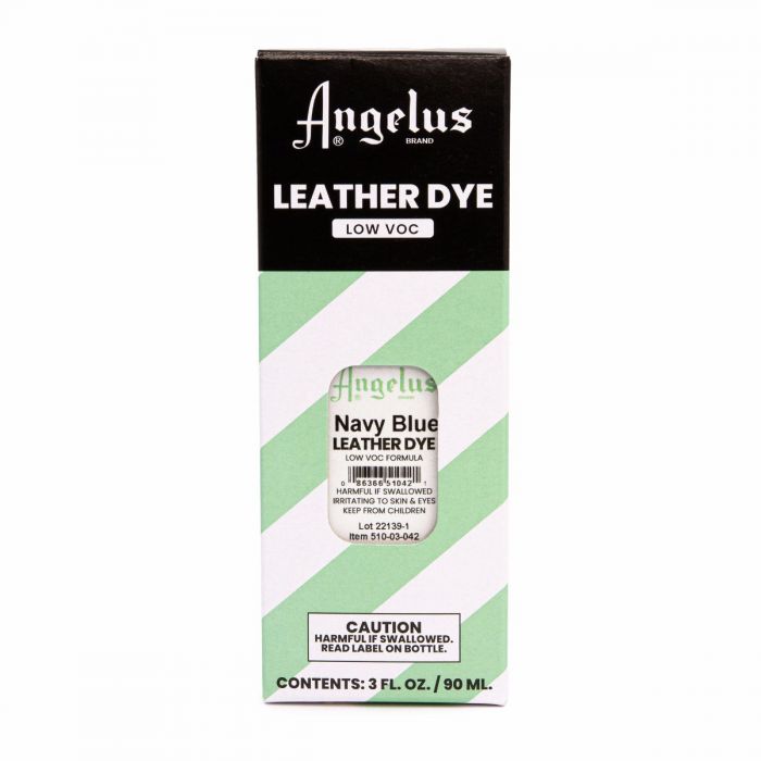 Angelus Low VOC Leather Dye Βαφή Δέρματος Navy Blue 88ml