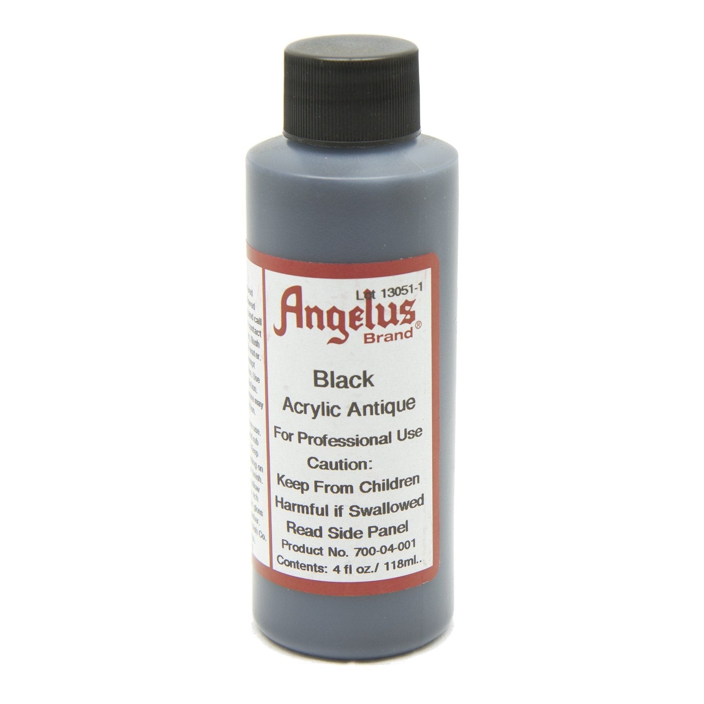 Angelus Acrylic Antique Finish Μαύρο 118 ml