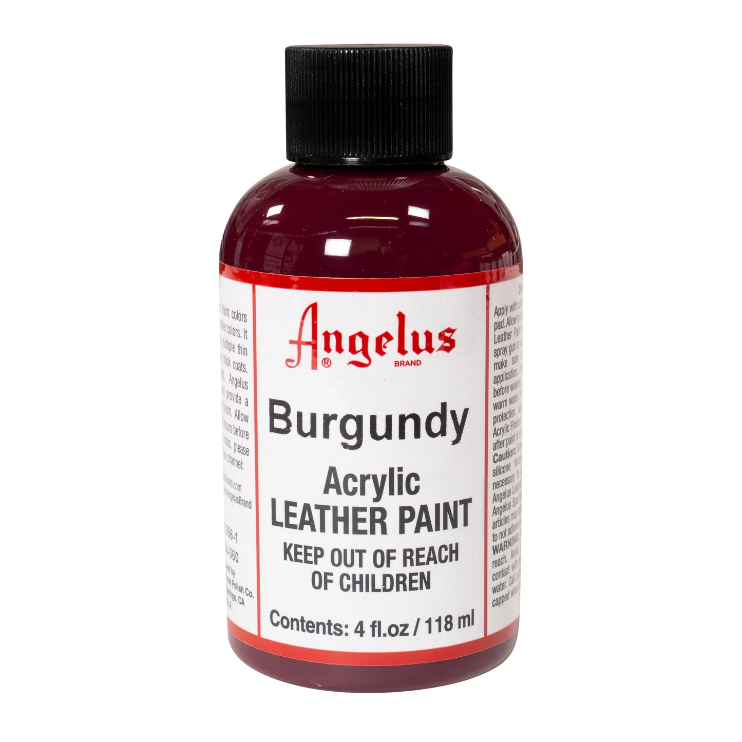 Angelus Leather Paint Burgundy Red Χρώμα Δέρματος