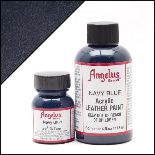 Angelus Leather Paint Navy Blue Χρώμα Δέρματος