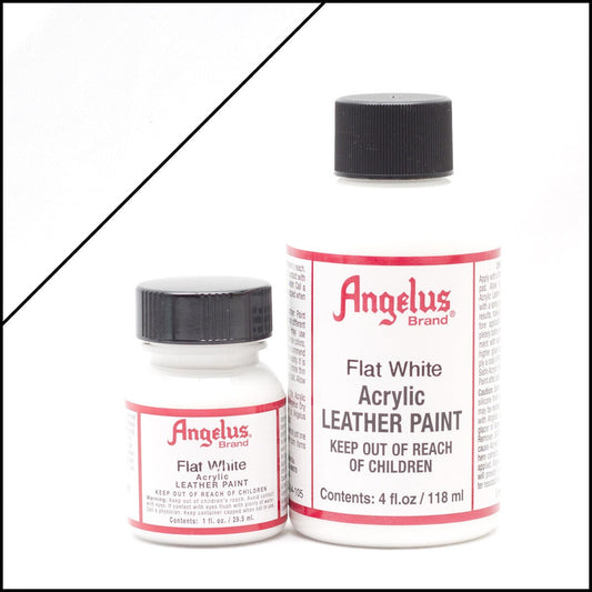 Angelus Leather Paint Flat White Χρώμα Δέρματος