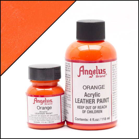 Angelus Leather Paint Πορτοκαλί Χρώμα Δέρματος