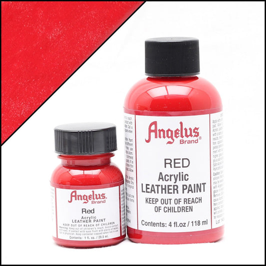 Angelus Leather Paint Κόκκινο Χρώμα Δέρματος