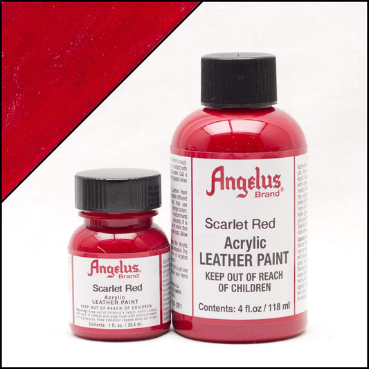 Angelus Leather Paint Scarlet Red Χρώμα Δέρματος