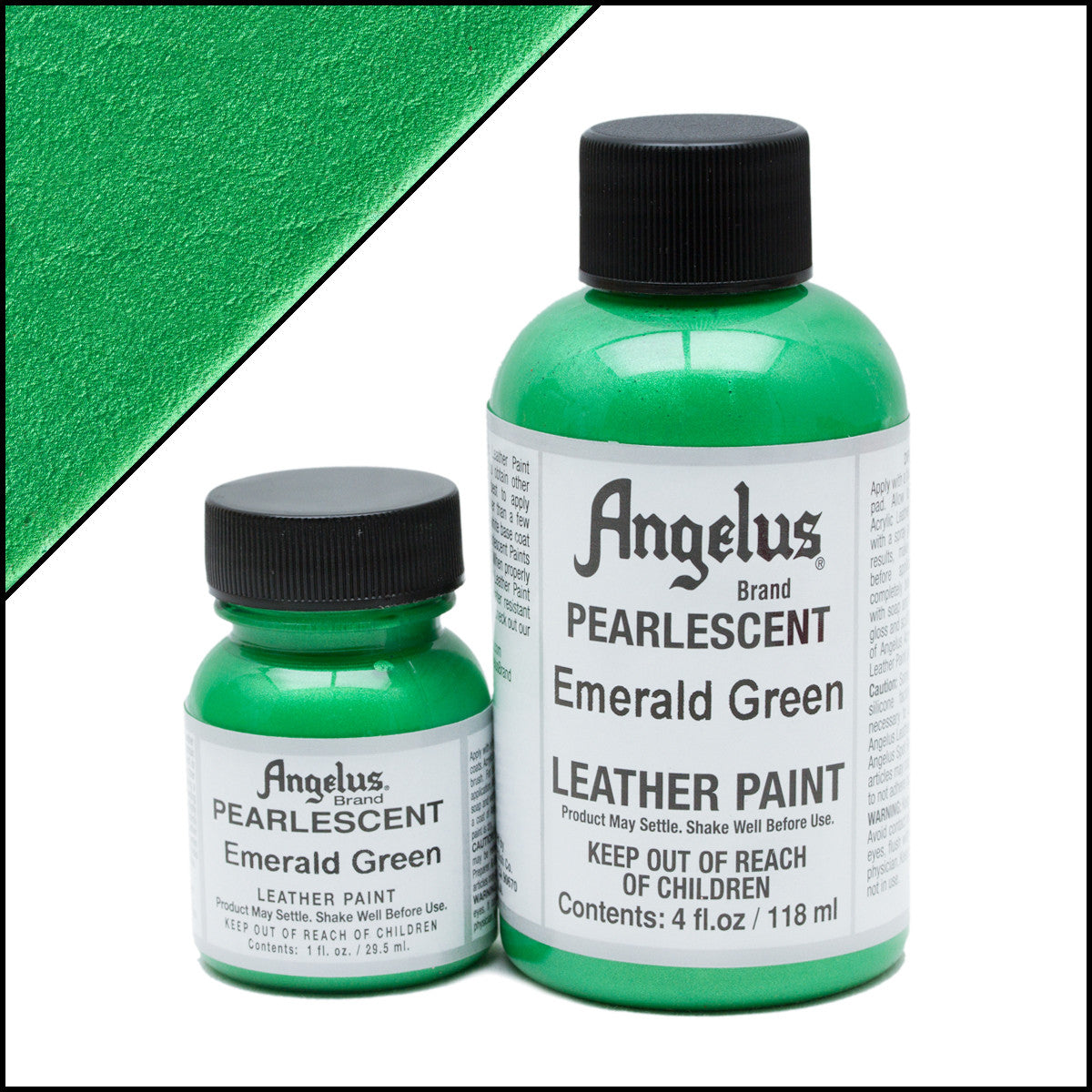 Angelus Pearlescent Emerald Green Χρώμα Δέρματος