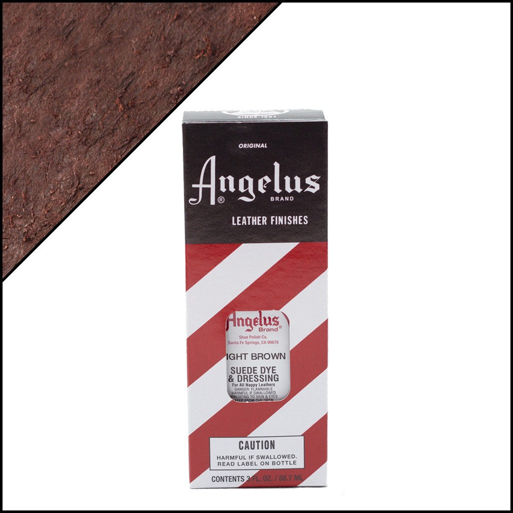 Angelus Suede Dye Ανοικτό Καφέ Βαφή Σουέτ 3oz