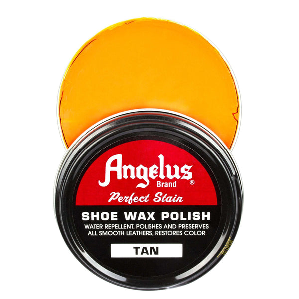 Angelus Shoe Wax Polish Κερί Παπουτσιών Tan 88 ml