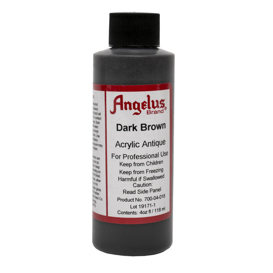 Angelus Acrylic Antique Finish Βερνίκι Φινιρίσματος Σκούρο Καφέ 118ml