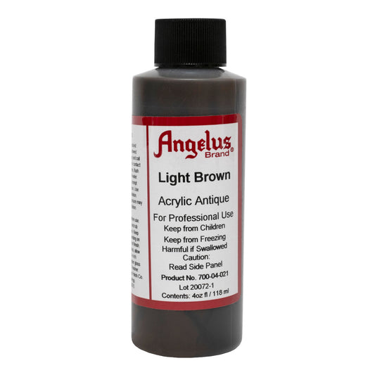 Angelus Acrylic Antique Finish Βερνίκι Φινιρίσματος Ανοικτό Καφέ 118ml