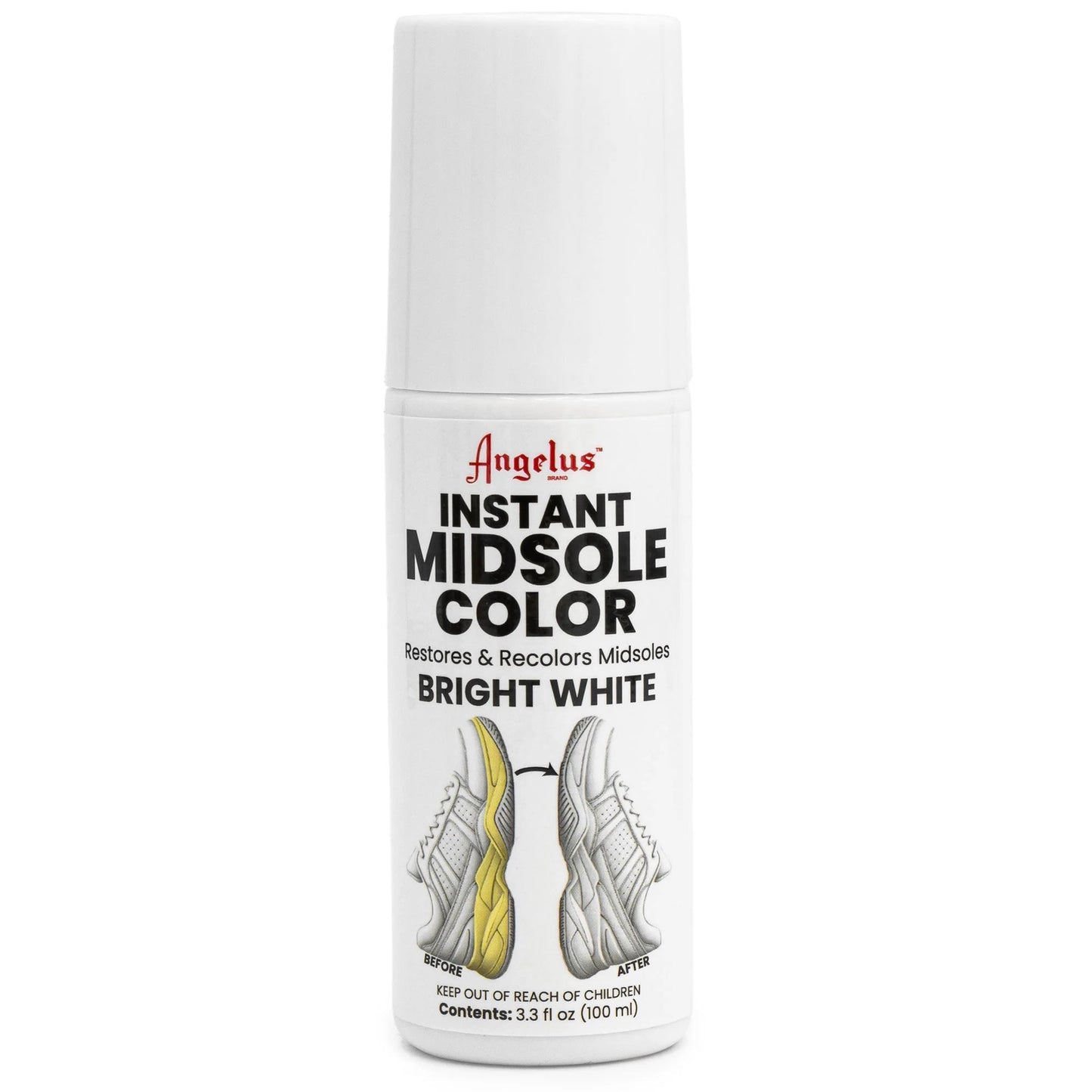 Angelus Instant Midsole Color Στιγμιαίο Χρώμα για Σόλες - Φωτεινό Λευκό