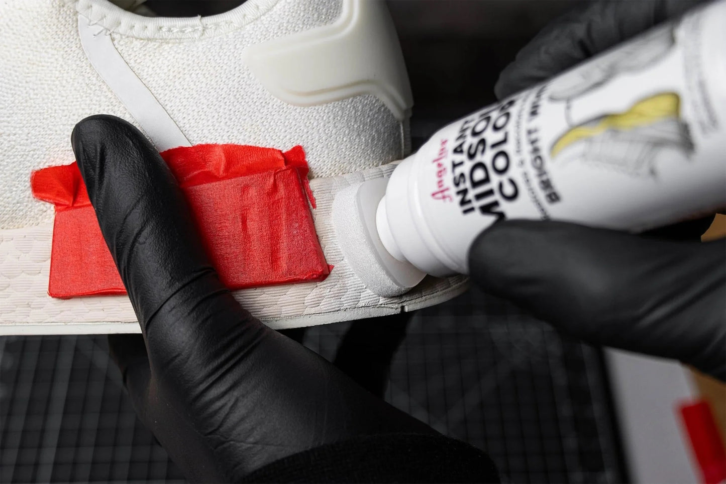 Angelus Instant Midsole Color Στιγμιαίο Χρώμα για Σόλες - Φωτεινό Λευκό