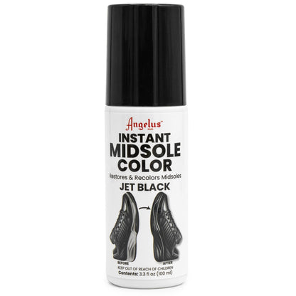 Angelus Instant Midsole Color Στιγμιαίο Χρώμα για Σόλες - Jet Black