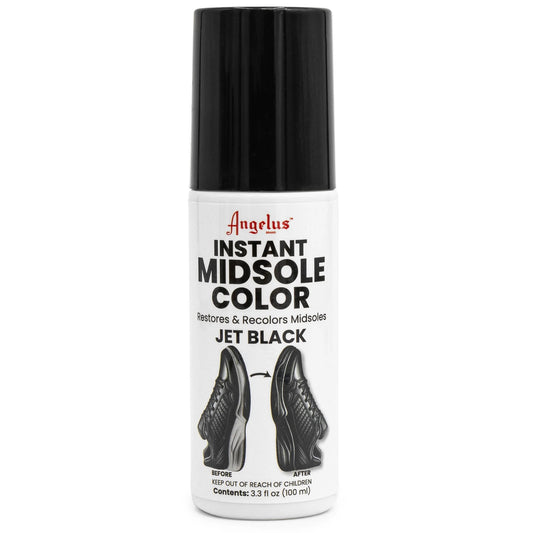 Angelus Instant Midsole Color Στιγμιαίο Χρώμα για Σόλες - Jet Black