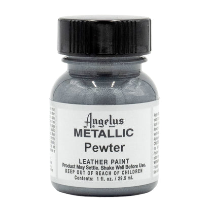 Angelus Leather Paint Pewter Χρώμα Δέρματος