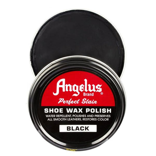 Angelus Shoe Wax Polish Κερί Παπουτσιών Μαύρο 88 ml