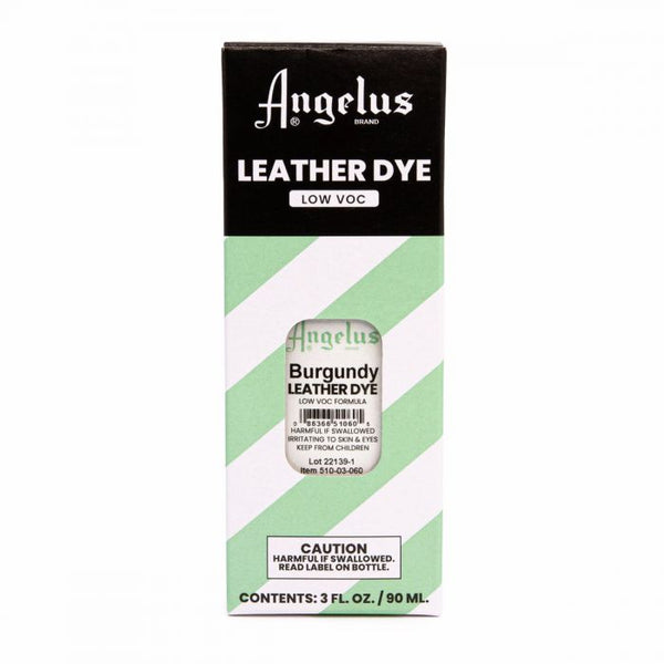 Angelus Low VOC Leather Dye Βαφή Δέρματος Burgundy 88ml