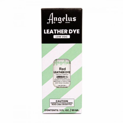Angelus Low VOC Leather Dye Βαφή Δέρματος Κόκκινο 88ml