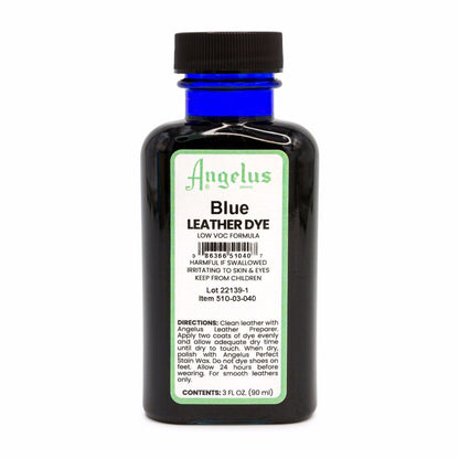 Angelus Low VOC Leather Dye Βαφή Δέρματος Μπλε 88ml