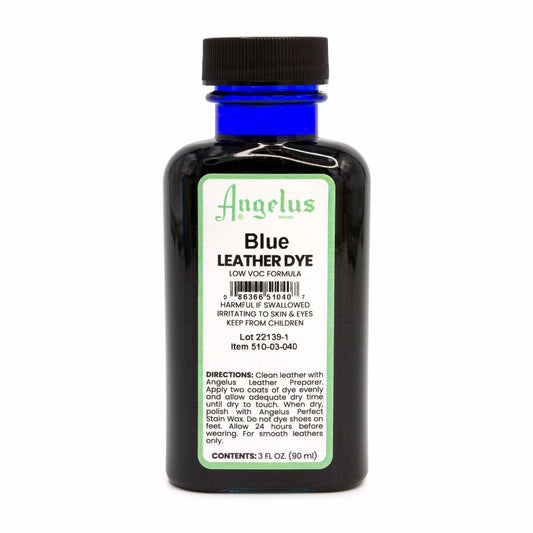 Angelus Low VOC Leather Dye Βαφή Δέρματος Μπλε 88ml