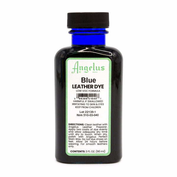 Angelus Low VOC Leather Dye Βαφή Δέρματος Μπλε 88ml