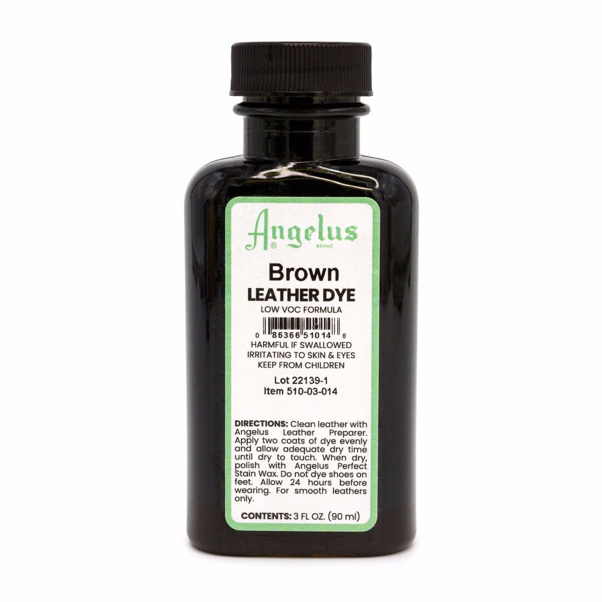 Angelus Low VOC Leather Dye Βαφή Δέρματος Καφέ 88ml