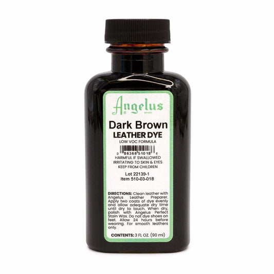 Angelus Low VOC Leather Dye Βαφή Δέρματος Σκούρο Καφέ 88ml
