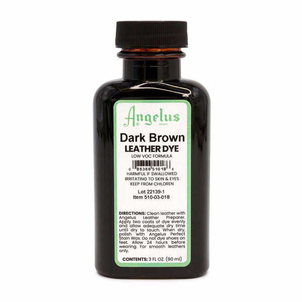 Angelus Low VOC Leather Dye Βαφή Δέρματος Σκούρο Καφέ 88ml