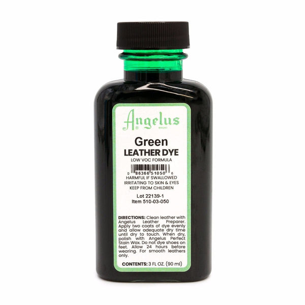 Angelus Low VOC Leather Dye Βαφή Δέρματος Πράσινο 88ml
