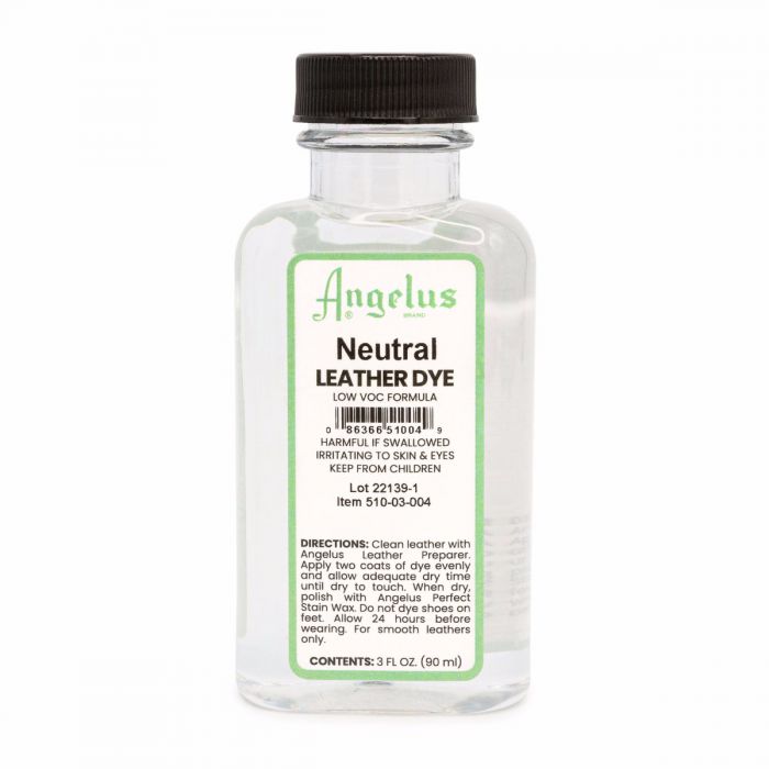 Angelus Low VOC Leather Dye Βαφή Δέρματος Neutral 88ml
