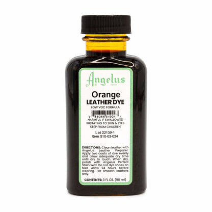 Angelus Low VOC Leather Dye Βαφή Δέρματος Πορτοκαλί 88ml