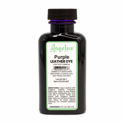 Angelus Low VOC Leather Dye Βαφή Δέρματος Μωβ 88ml