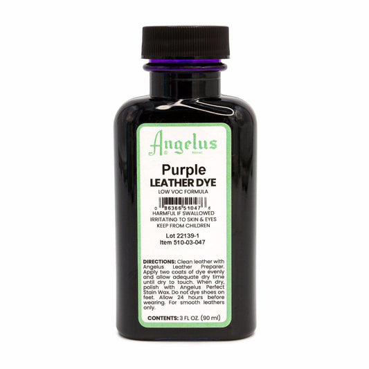 Angelus Low VOC Leather Dye Βαφή Δέρματος Μωβ 88ml