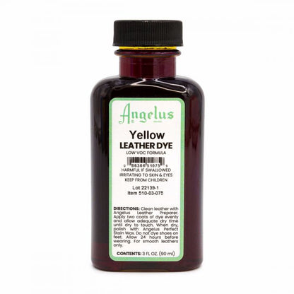 Angelus Low VOC Leather Dye Βαφή Δέρματος Κίτρινο 88ml