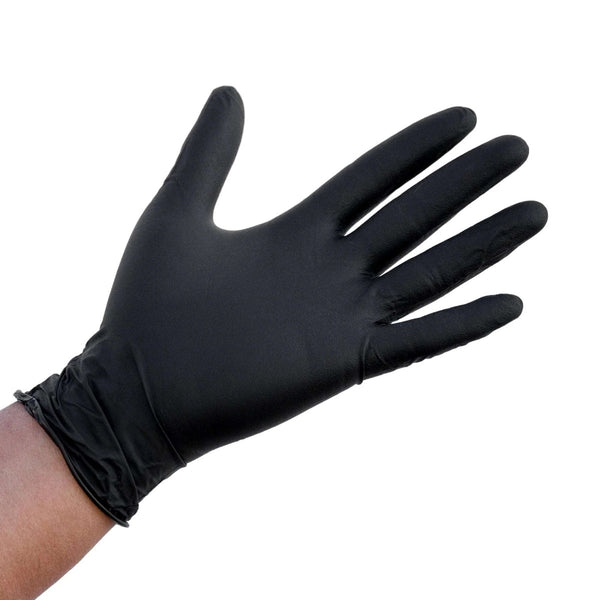 Angelus Γάντια Μιας Χρήσης Black Nitrile - 6 Mil - 100 Γάντια