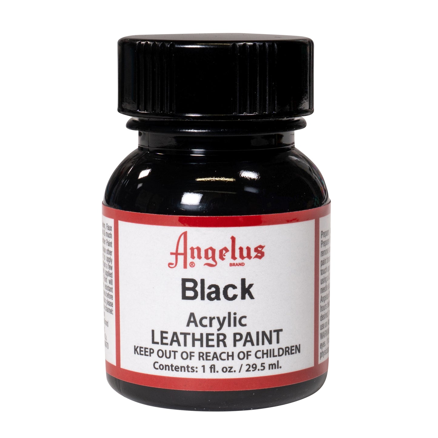 Angelus Leather Paint Μάυρο Χρώμα Δέρματος