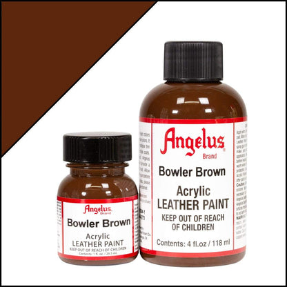 Angelus Leather Paint Bowler Brown Χρώμα Δέρματος