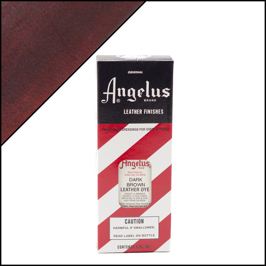 Angelus Leather Dye Σκούρο Καφέ Βαφή Δέρματος 3oz