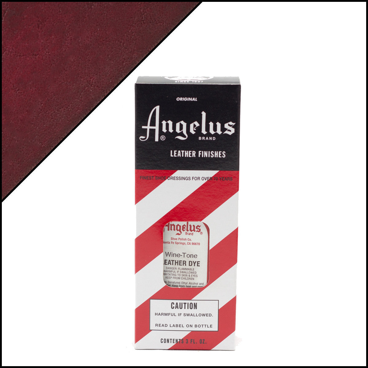 Angelus Leather Dye Wine Βαφή Δέρματος 3oz