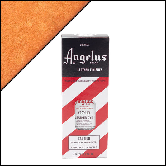 Angelus Leather Dye Χρυσό Βαφή Δέρματος 3oz